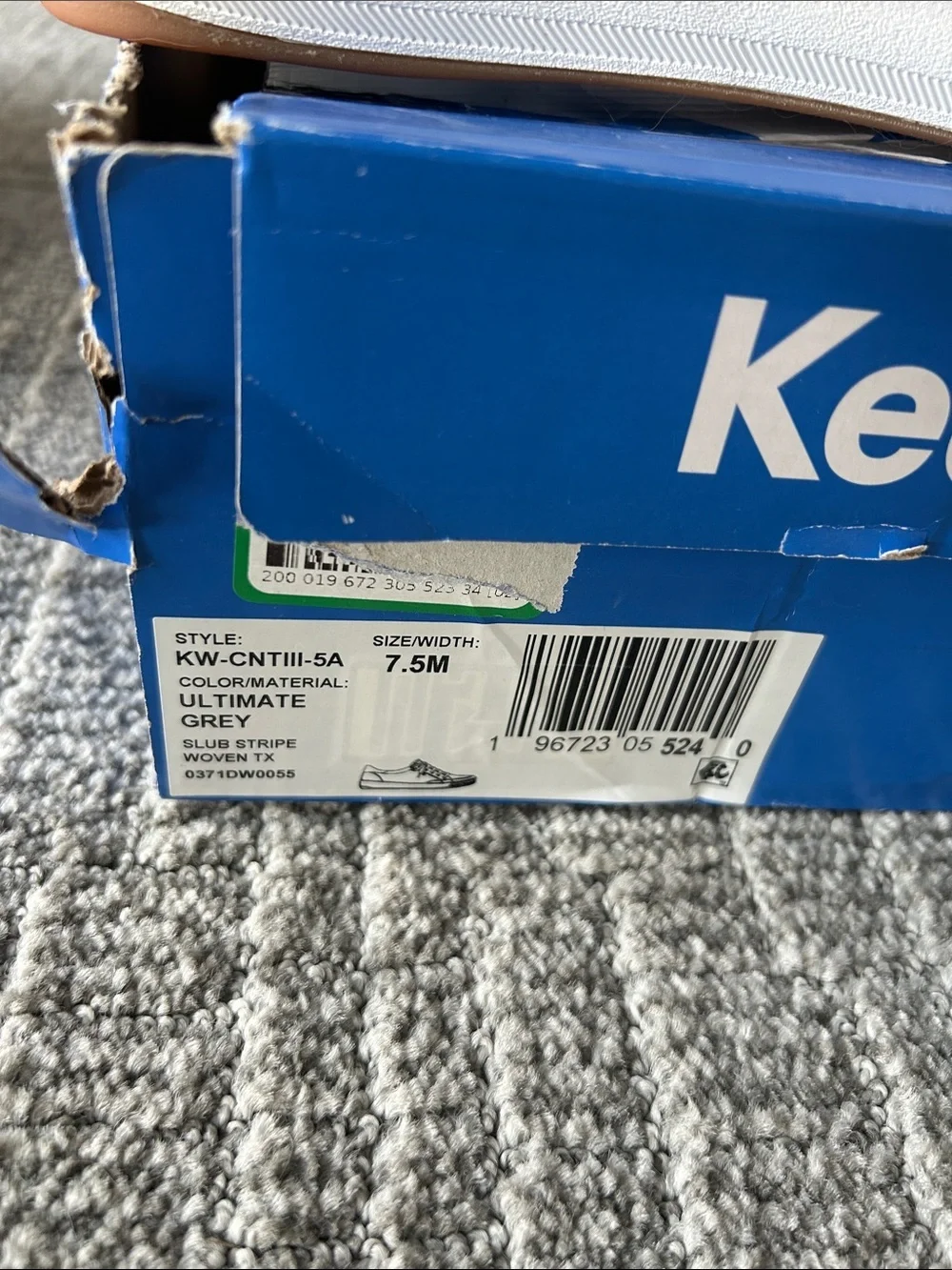 Ked’s WOMENS CENTER III CANVAS SNEAKER 7.5